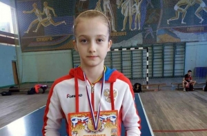 Вера Червонопольская (Ялта) — чемпионка ЮФО среди мини-кадетов