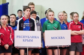 Сборная Крыма выступает на Первенстве России до 19 лет